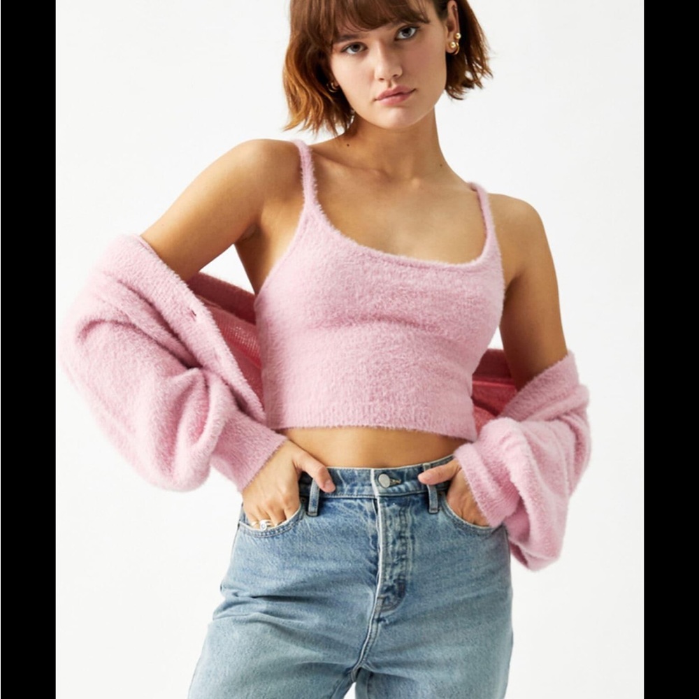 Kendall and Kylie tank and sweater set